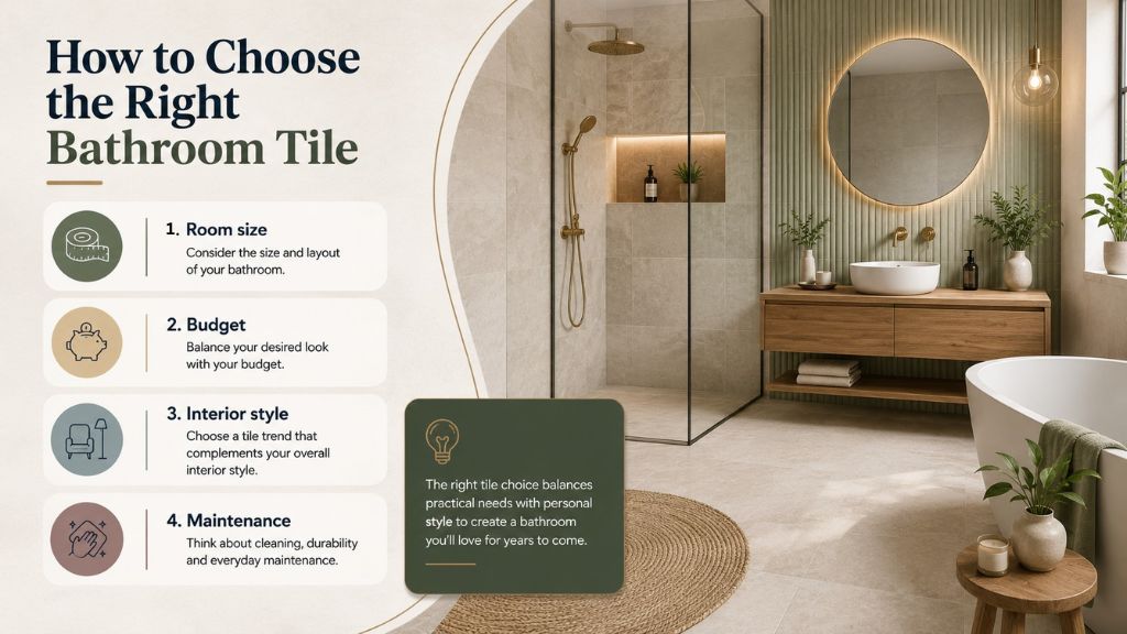 How to Choose the Right Bathroom Tiles