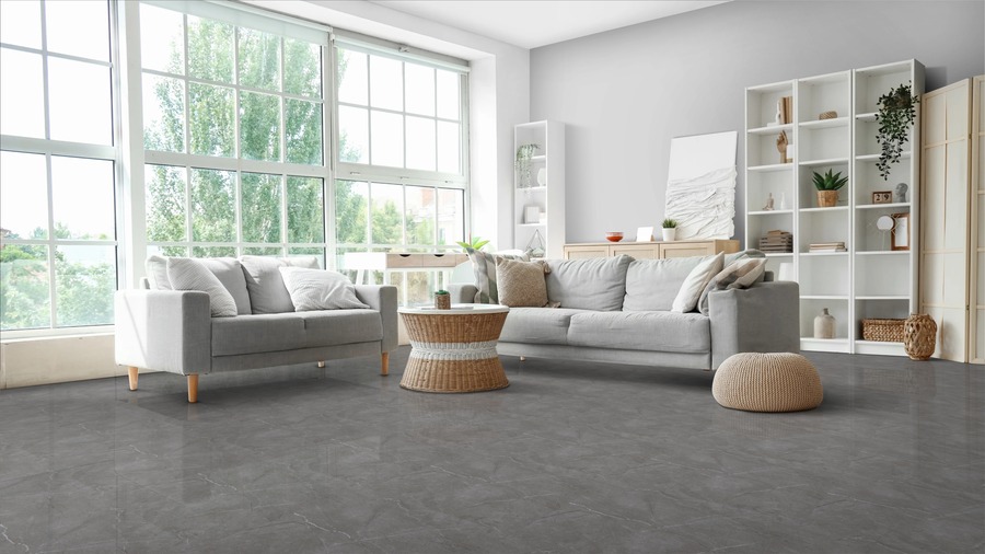 Arctic Grey Glossy 60cm x 60cm 9mm