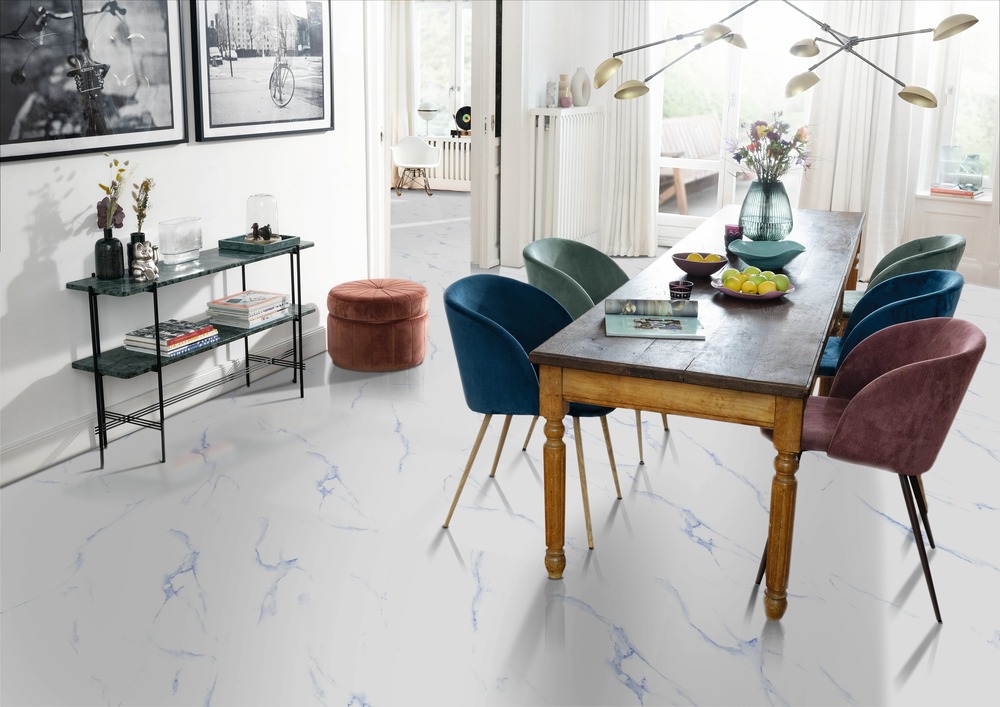 Carrara Blue Glossy 60cm x 120cm 9mm
