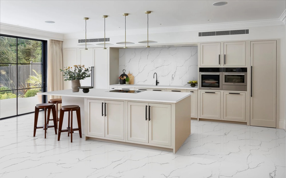 Carrara Grey Glossy 60cm x 120cm 9mm