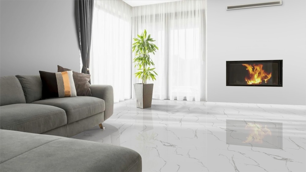 Carrara Grey Glossy 60cm x 60cm 9mm