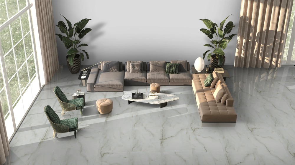 Dolmen Green Glossy 60cm x 60cm 9mm