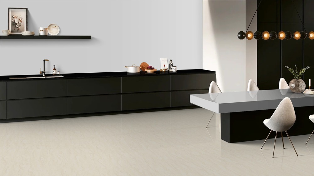London Cream Glossy 60cm x 60cm 9mm
