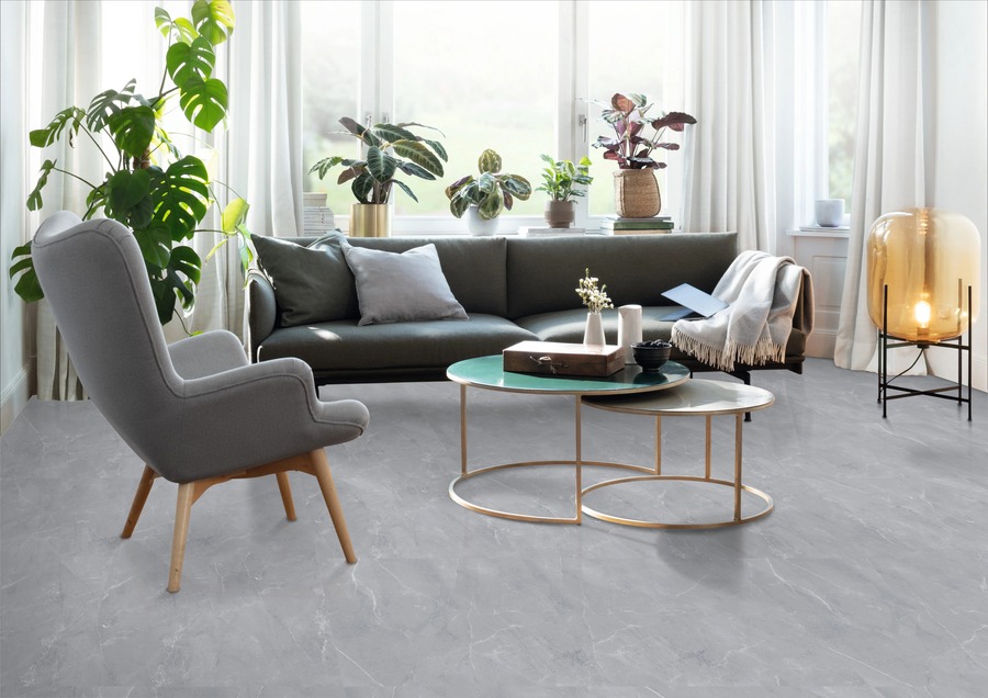 Majestic Grey Glossy 60cm x 60cm 9mm