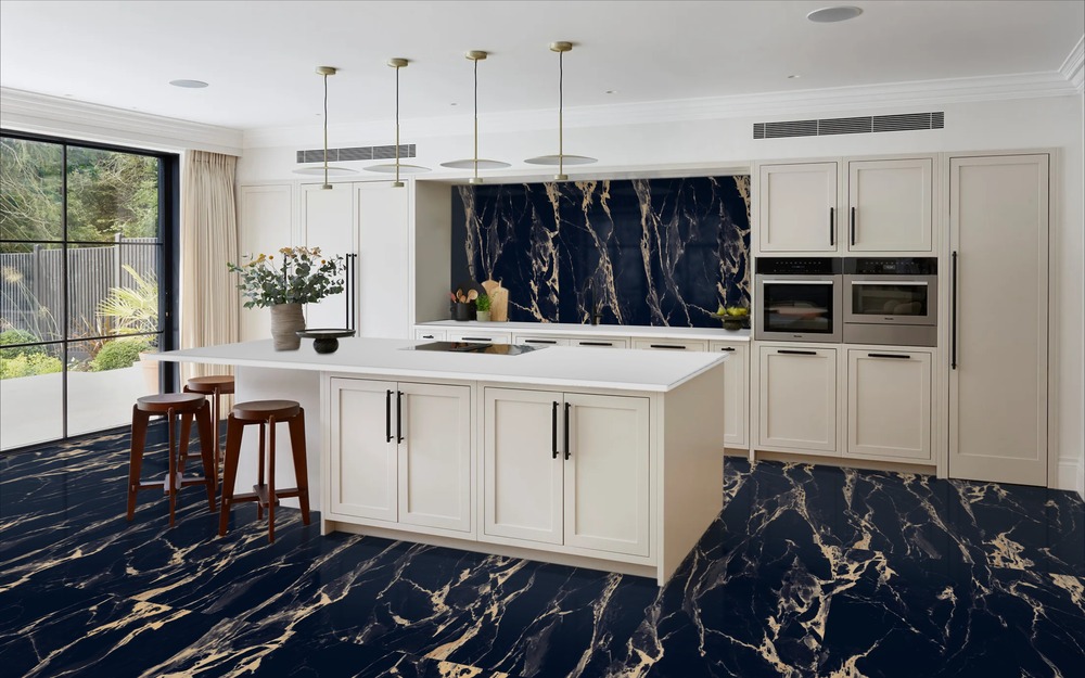 Victorian Black High Glossy 60cm x 120cm 9mm