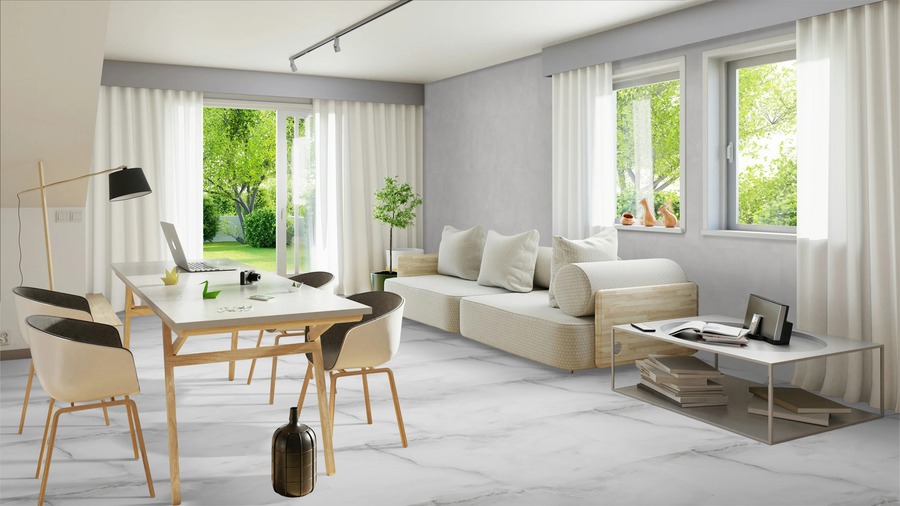 Dolmen Grey Matt 60cm x 120cm 9mm