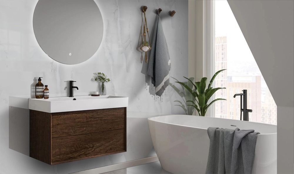 Onyx White Glossy 80cm x 160cm 9mm