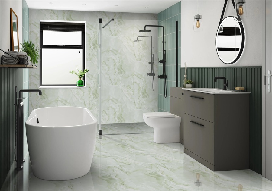 Onyx green Glossy 60cm x 120cm 9mm