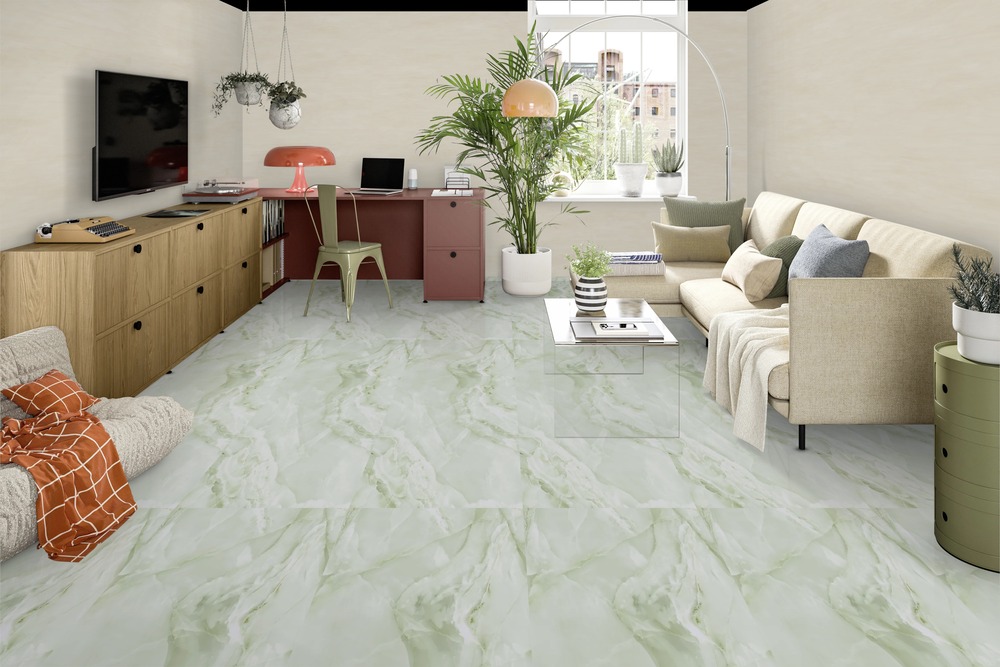 Onyx green Glossy 60cm x 120cm 9mm