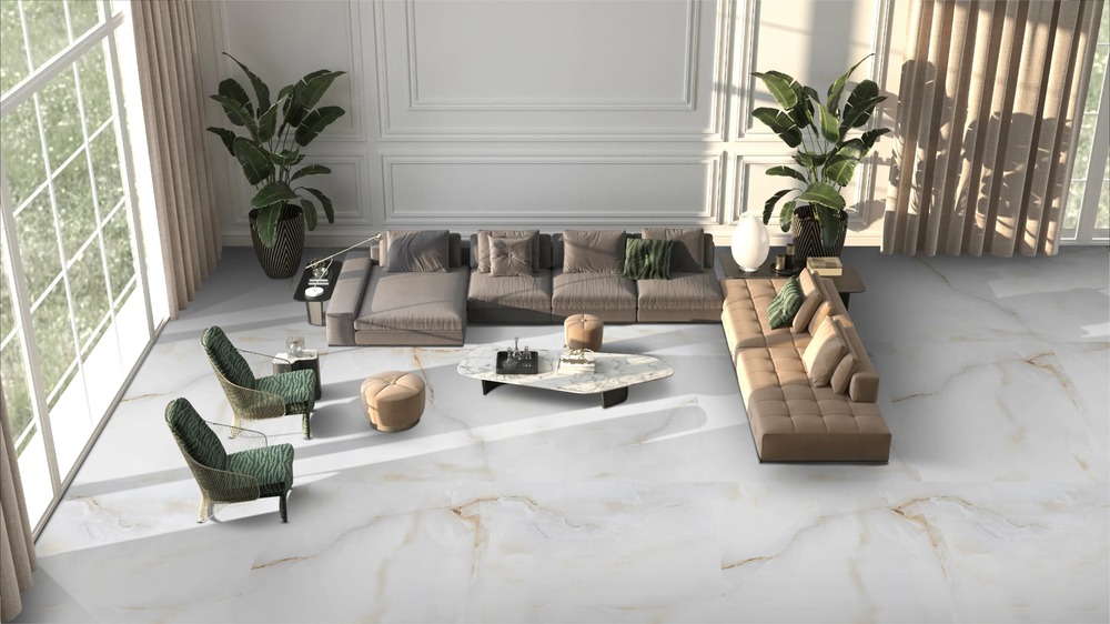 Dolmen Bianco Matt 120cm x 120cm 9mm