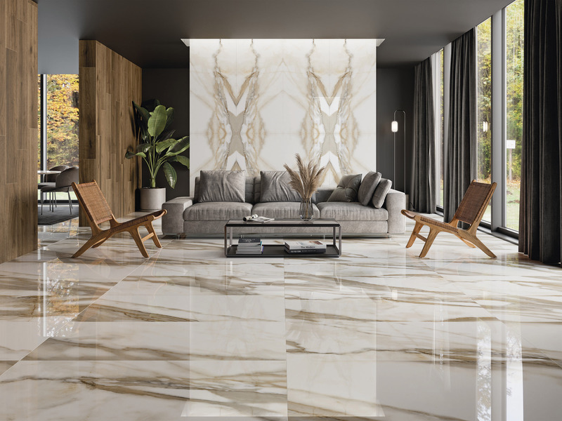 Calacatta Gold Polished 60cm x 120cm 9mm
