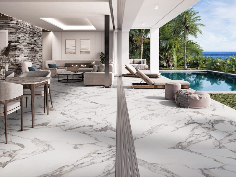 Opera White Polished 60cm x 120cm 9mm