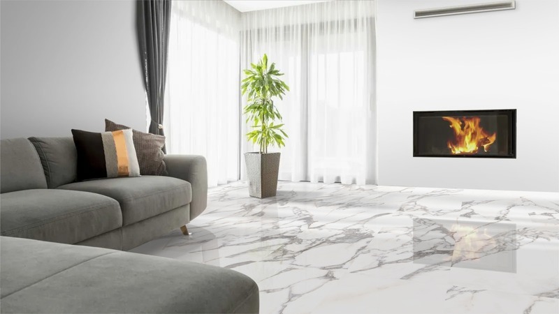 Opera White Polished 60cm x 120cm 9mm