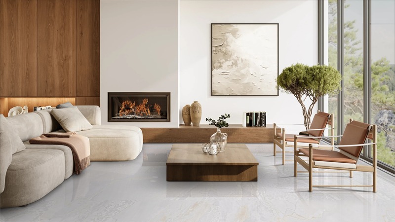 Planet White Polished 60cm x 120cm 9mm