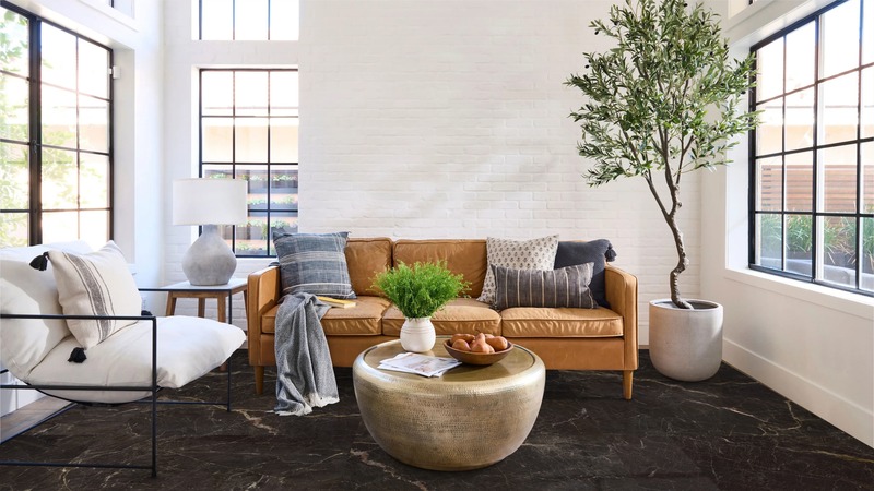 Windsor Black Polished 60cm x 120cm 9mm