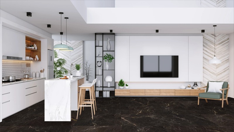 Windsor Black Sugar 60cm x 120cm 9mm