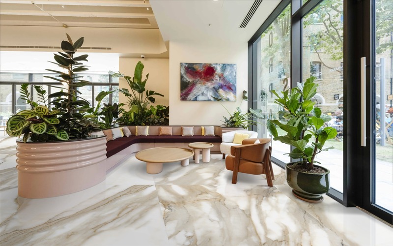 Calacatta Gold Polished 120cm x 120cm 9mm