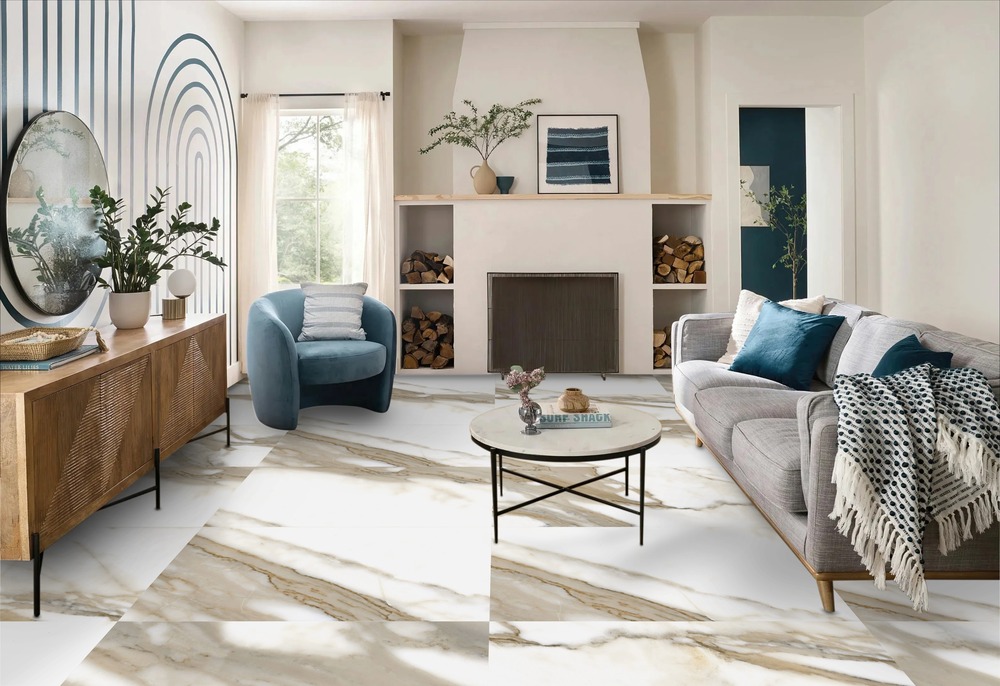 Calacatta Gold Satin 60cm x 120cm 9mm