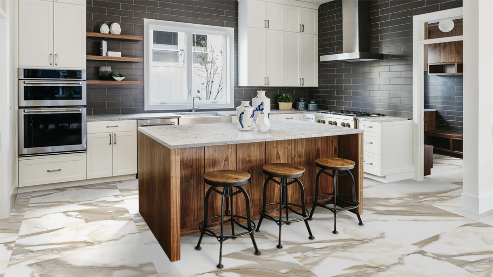 Calacatta Gold Satin 60cm x 120cm 9mm