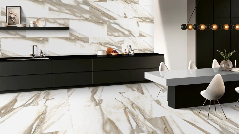 Calacatta Gold Satin 60cm x 120cm 9mm