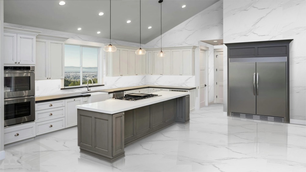 Calacatta White Polished 60cm x 120cm 9mm