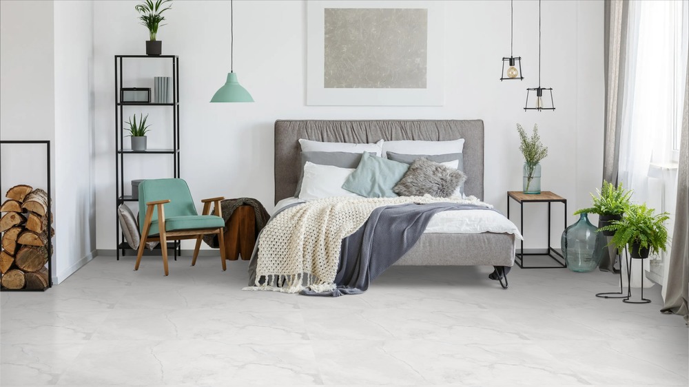 Creta White Satin 60cm x 120cm 9mm