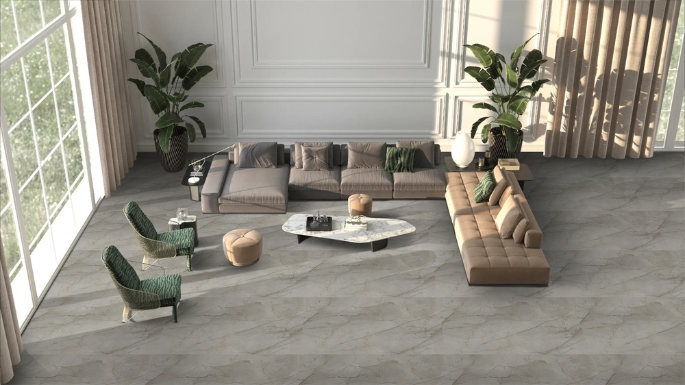 Essence Grey Matt 60cm x 120cm 9mm