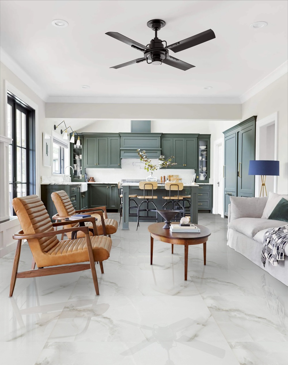 Fenix Gris Polished 60cm x 120cm 9mm