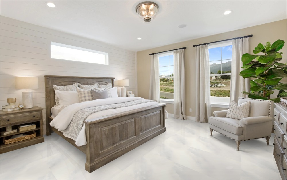 Hydra White Polished 60cm x 120cm 9mm