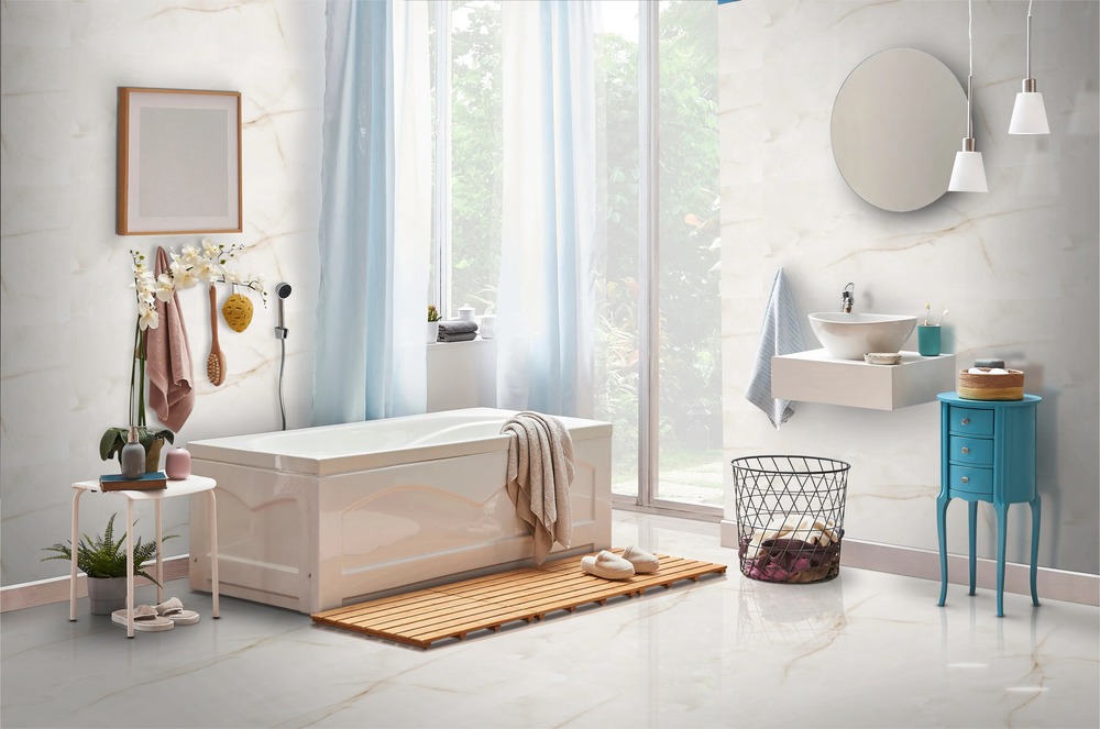 Onix White Polished 60cm x 120cm 9mm