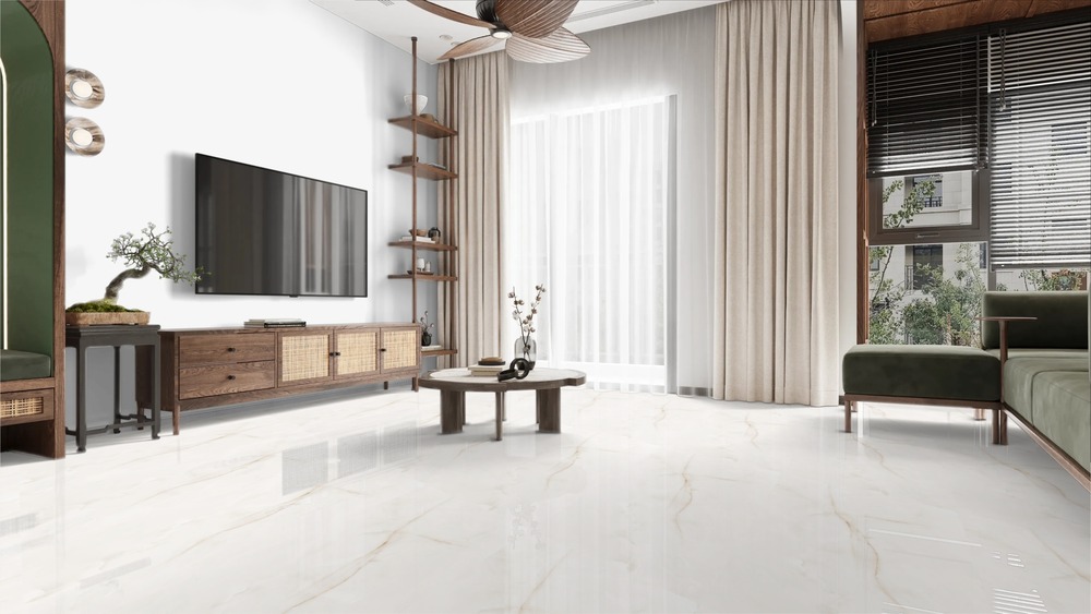 Onix White Polished 60cm x 120cm 9mm