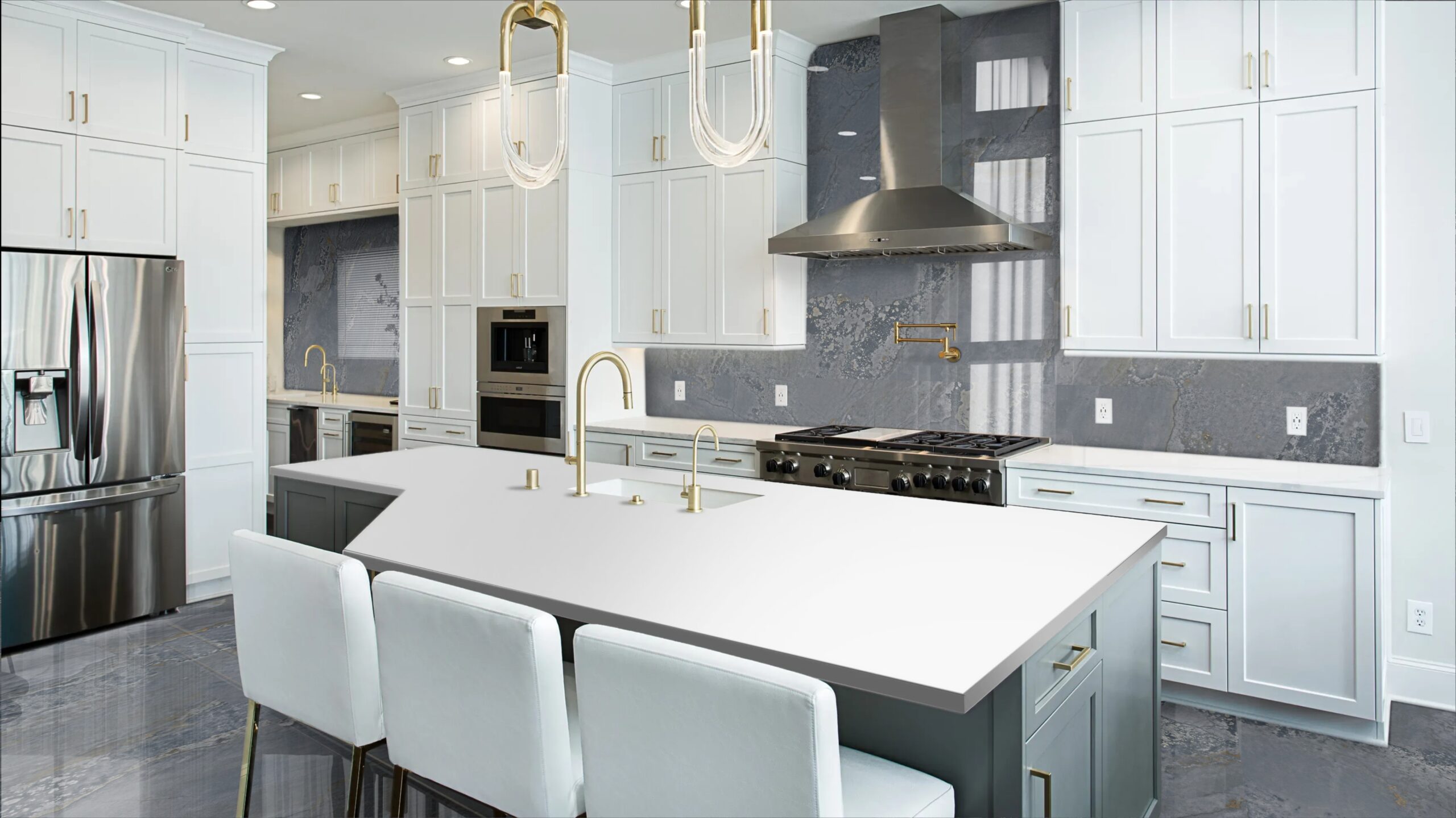 Planet Blue Polished 60cm x 120cm 9mm