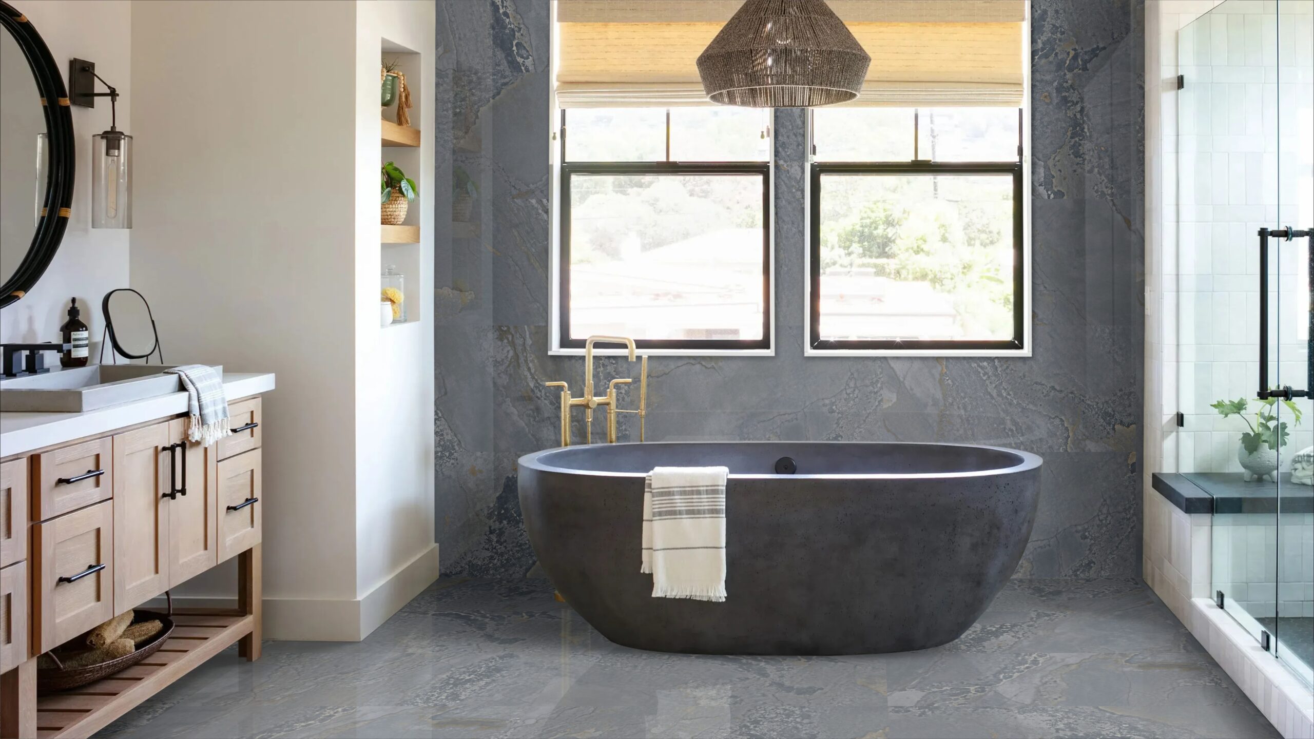 Planet Blue Polished 60cm x 120cm 9mm