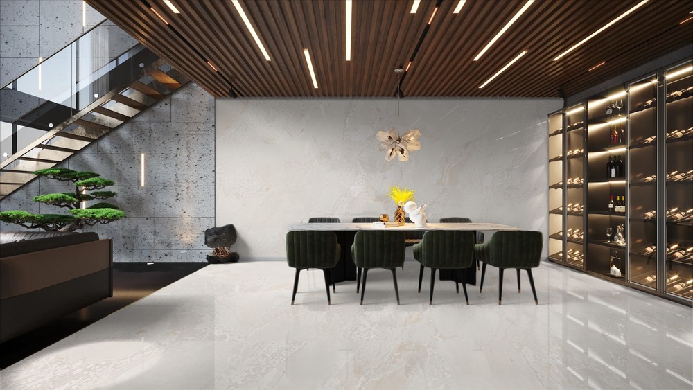 Planet Cream Polished 60cm x 120cm 9mm