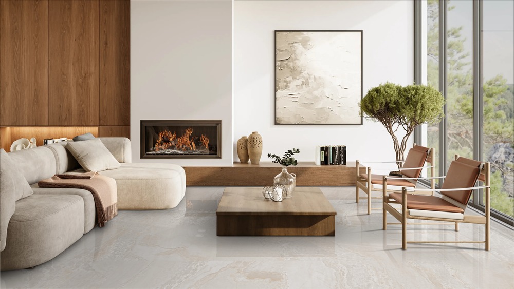 Planet Cream Polished 60cm x 120cm 9mm