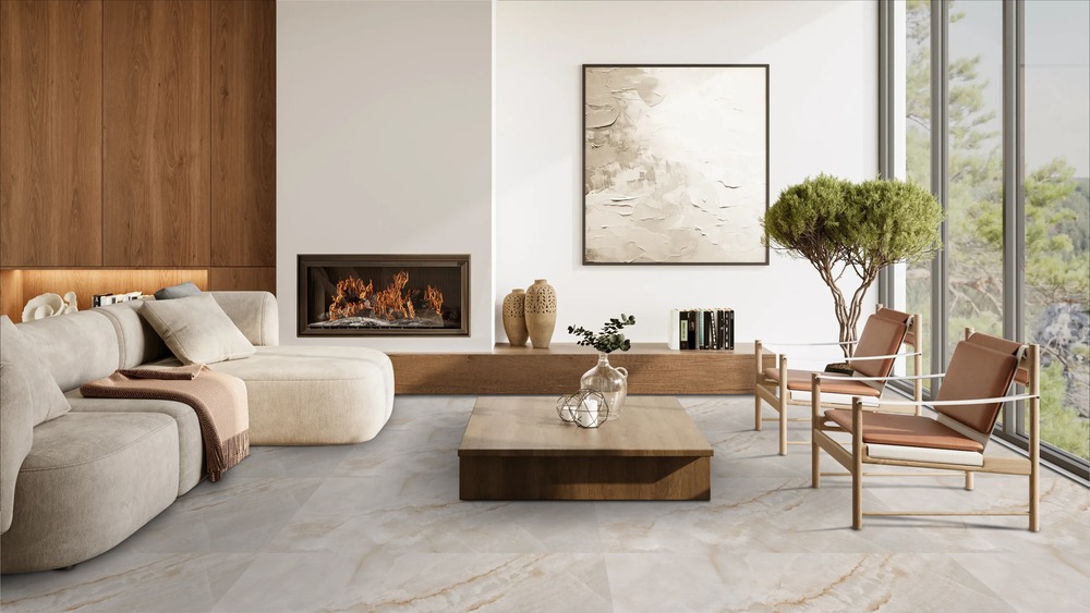 Sardonyx Crème Satin 60cm x 120cm 9mm