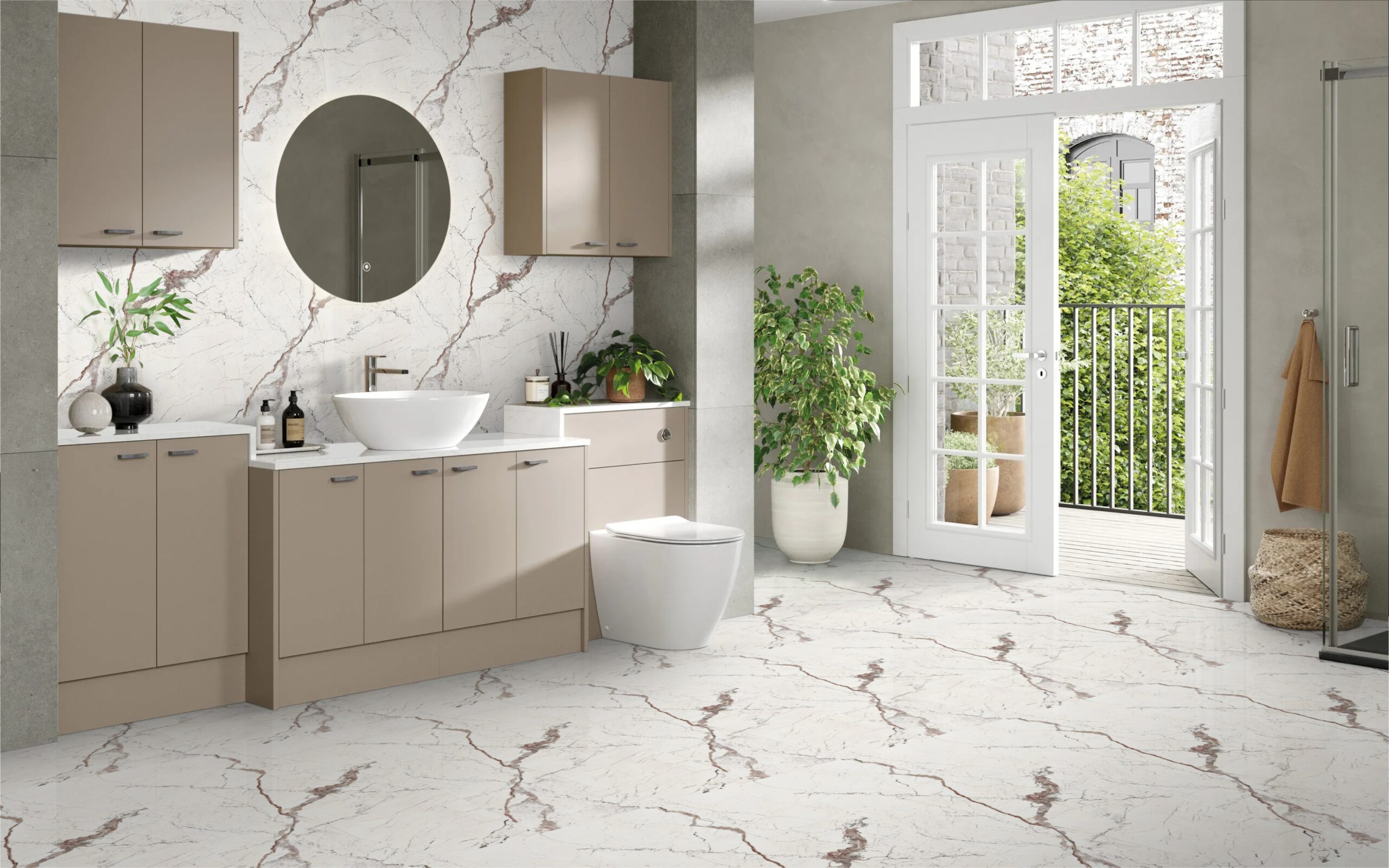 Windsor Burgundy Polished 60cm x 120cm 9mm