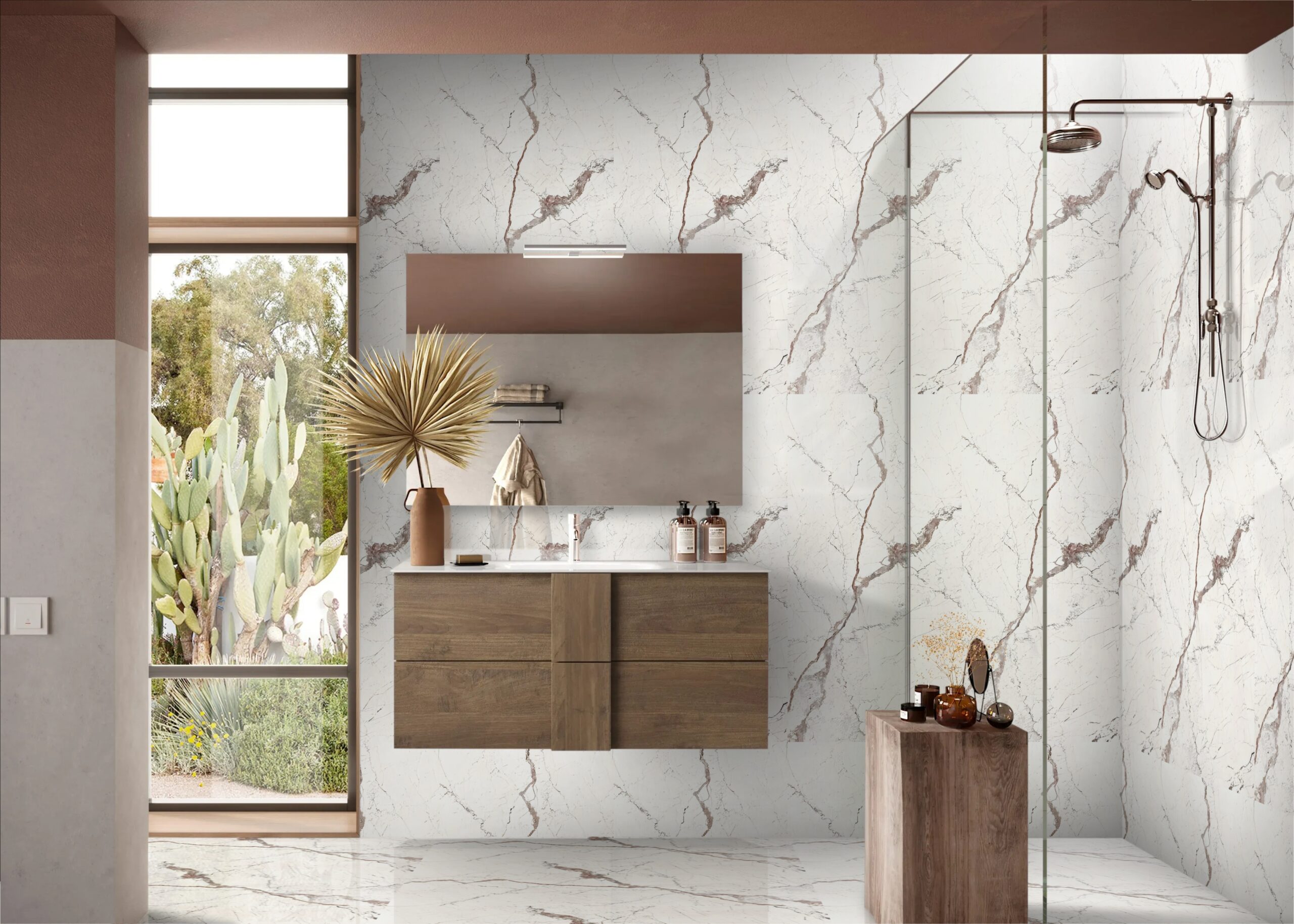 Windsor Burgundy Polished 60cm x 120cm 9mm