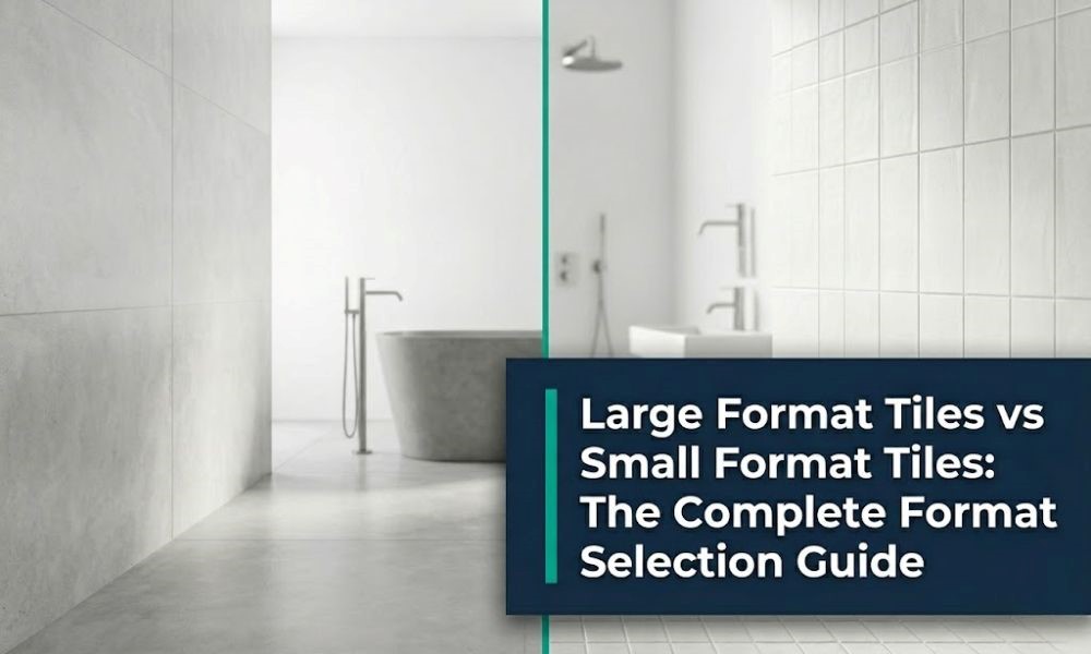 Large Format Tiles vs Small Format Tiles